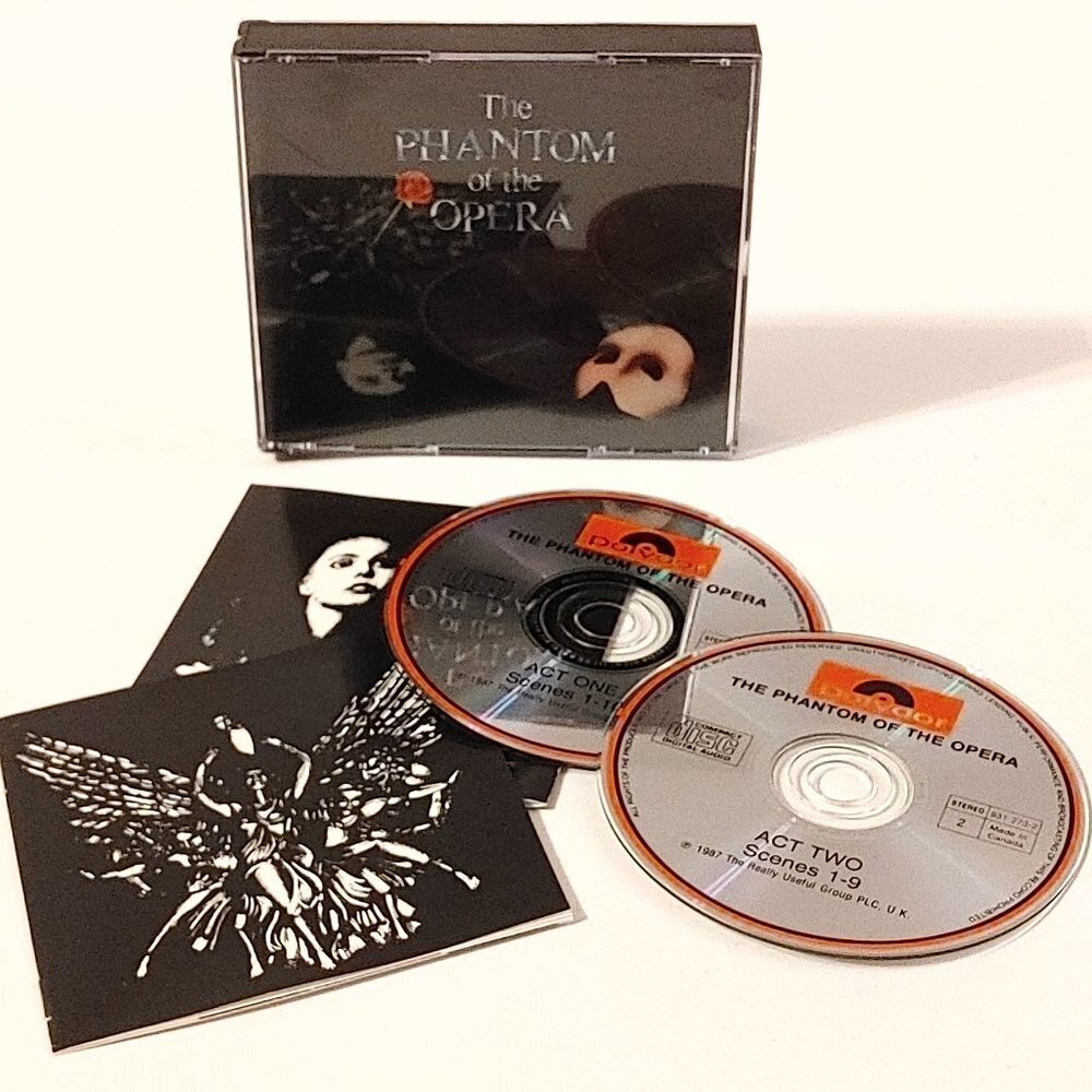 1997 The Phantom of the Opera Soundtrack Double CD Set